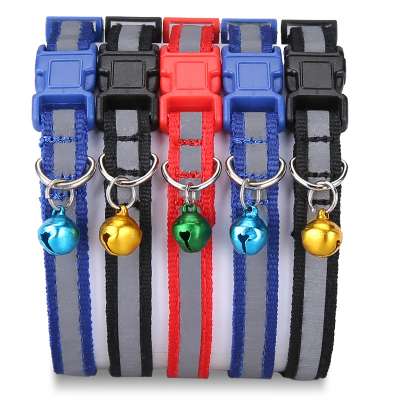 Wholesale Fashion Designer Pet Nylon Reflective Cat Dog Collar