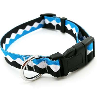 Wholesale Fashion Designer Nylon Adjustable Custom Cat Dog Collar